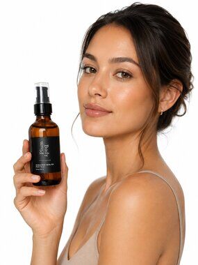NIB Petit Vour Plum Body Antioxidant Body Oil Organic Plum Seed Vegan Full Size